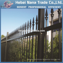 Galvanized steel fence for garden and warehouse